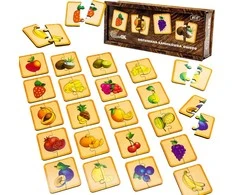 PuzzleOK medinės dėlionės vaisiai, jungiančios puses, rinkinys dėlionės dėlionės