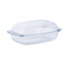 Pyrex 5 l stačiakampis karščiui atsparus indas su Termisil dangčiu