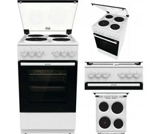 Viryklė Gorenje Cooker | GE5A21WH | Hob type Electric | Oven type Electric | Baltas | Plotis 50 cm | Grilling | Gylis 59.4 cm | 68 L