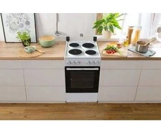 Viryklė Gorenje Cooker | GE5A21WH | Hob type Electric | Oven type Electric | Baltas | Plotis 50 cm | Grilling | Gylis 59.4 cm | 68 L