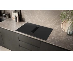 Siemens iQ500 ED851HQ26E, Juoda, Įmontuojama, 80 cm, Indukcinė kaitlentė su zonine funkcija, Stiklas, 4 zona(-os)