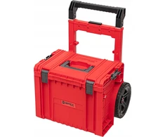 Q-Brick QBRICK PRO tool box with wheels 2.0 PLUS Raudonas | QBrick