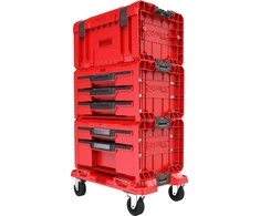 Q-Brick įrankių spintelė System PRO Red Ultra HD SET 4 Z258360PG003