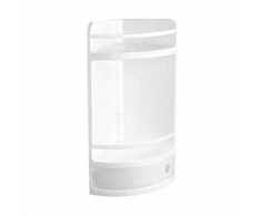 Q-Brick Qbrick TATAY Corner shelf with drawer baltas 154432001