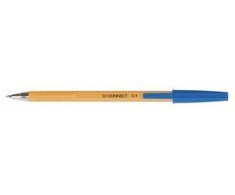 Q-Connect Tušinukas gelt.korp. 0.4mm mėlynas