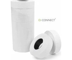 Q-Connect etiketės, skirtos Q-Connect etikečių klijavimui, 23x16 mm baltos (10)