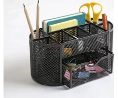 Q-Connect Metalinė pieštukinė juoda 235x112x100mm