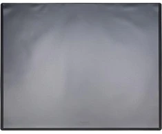 Q-Connect Q-CONNECT stalo kilimėlis, PP, 630x500mm, su permatoma folija, juoda