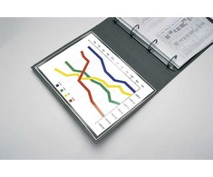 Q-Connect Lipni kišenė Q-CONNECT, A4, 220x305mm, 5vnt, skaidri