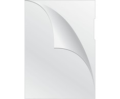 Q-Connect Obwoluta Type L, PP, A4, krištolinis, 160mikr., 100szt., skaidrus (5706002148447)