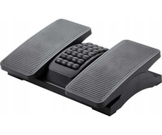 Laikiklis Q-Connect Q-CONNECT pakoja, 430x320 mm, su atskiromis pakojais, masažuokliu, juoda