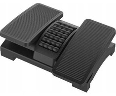 Laikiklis Q-Connect Q-CONNECT pakoja, 430x320 mm, su atskiromis pakojais, masažuokliu, juoda