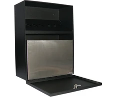 Q-Connect Sieninė peleninė Q-CONNECT, 7 l, juoda