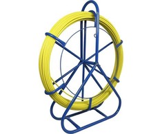 Q-LANTEC stiklo pluošto trosų traukiklis Ø8 mm, 100 m, be ratukų