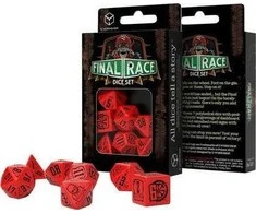 Q Workshop Final Race Dice Set: Engine Roar Kauliukų Rinkinys