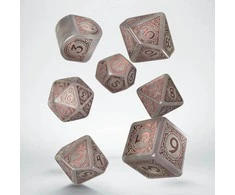 Q Workshop Viking Modern Dice Set: Niflheim Kauliukų Rinkinys