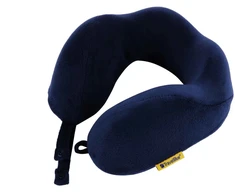 QNAP Mėlyna TRAVEL Mėlynas PODUSZKA Z PIANKI MEMORY TRANQUILITY NAVY