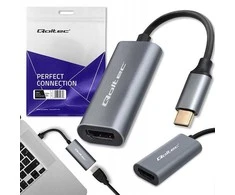 Qoltec Aliuminis USB-C 3.1 MHL į HDMI adapteris 4K 60Hz