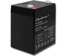 QOLTEC 53033 Baterija AGM 12V 4.5Ah max.1.35A