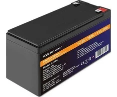 QOLTEC 53700 LiFePO4 ličio geležies fosfato baterija / 12,8V / 9Ah / 115,2Wh / BMS