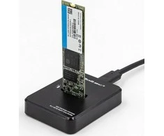 QOLTEC 50313 prijungimo stotelė SSD M.2 SATA PCIe NGFF NVMe USB 3.1
