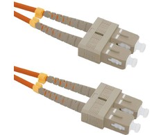 Qoltec Šviesolaidžio patchcord SC/UPC duplex 2m