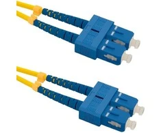 QOLTEC 54000 Optinis Patchcord SC/UPC-SC/UPC Singlemode 9/125 G652D Duplex 1m
