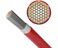 QOLTEC 53850 fotovoltinis saulės kabelis 4mm2 100m raudonas