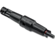 QOLTEC 52599 Saulės kolektoriaus jungtis su saugikliu / MC4 jungtis / 1500V / 30A