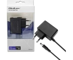 QOLTEC 52412 Kištukinis maitinimo adapteris PREMIUM 9W / 9V / 1A / 5,5x2,1
