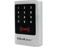 QOLTEC 52444 Kodinė spyna MIMAS su RFID skaitytuvu Kodų kortelės rakto pakabukas Durų skambučio mygtukas IP68 EM