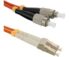 Qoltec Optic Patchcord LC/UPC – FC/UPC MM 50/125 OM2 2m (54056)