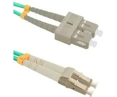 Qoltec Optinis Patchcord LC / UPC - SC / UPC MM 50 / 125 OM4 2m (54349)