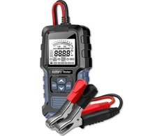 Qoltec Skaitmeninis testeris su wyświetlaczem LCD | 12V | 24V | 3Ah-250Ah