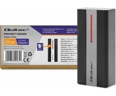 Qoltec RFID kortelių ir raktų pakabukų skaitytuvas EM Mifare ABS