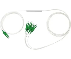 Qoltec Splitter 1x4 | SC/APC – SC/APC | G.657A | Vienmodis | 0,9 mm