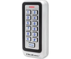QOLTEC 52443 Kodinė spyna TRITON su RFID su RFID skaitytuvu Kodų kortelės rakto pultelis IP68 EM