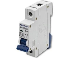 QOLTEC 52589 Viršsrovių grandinės pertraukiklis C10 / Saugiklis / AC / 10A / 1P