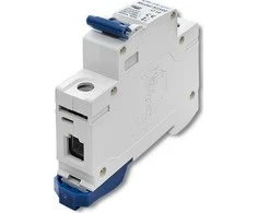 QOLTEC 52590 Viršsrovių grandinės pertraukiklis C16 / Saugiklis / AC / 16A / 1P