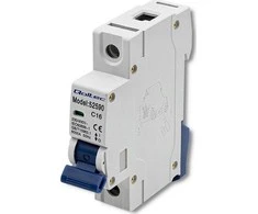 QOLTEC 52590 Viršsrovių grandinės pertraukiklis C16 / Saugiklis / AC / 16A / 1P