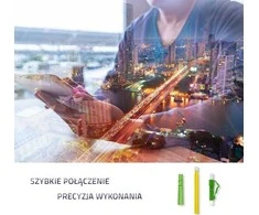 Qoltec LC/APC šviesolaidinės jungtys | Vienmodis | 2,0 mm | Montavimo komplektas | 200 vnt.