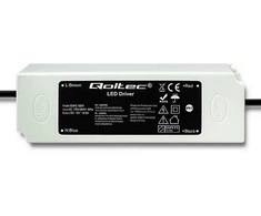 Qoltec Maitinimo šaltinis impulsinis LED IP67 | 150W | 12V | 12,5A | Atsparus vandeniui | Baltas