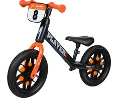 MILLY MALLY 4099 Qplay balansinis dviračio grotuvas oranžinis