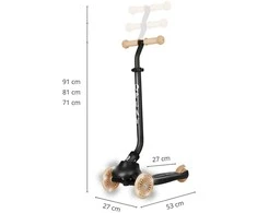 MILLY MALLY 6312 Qplay Sema Evo 3in1 chaki motoroleris