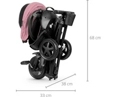 MILLY MALLY 4533 Qplay Triratis Nova Niello rožinis