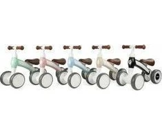 Qplay Qplay Važiuoklė Cutey Retro rusvai gelsvas