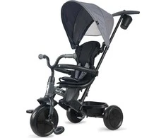 MILLY MALLY Qplay Triratis Elite Platinos pilkas