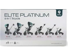Triratukas Qplay Elite Platinum, Žalias