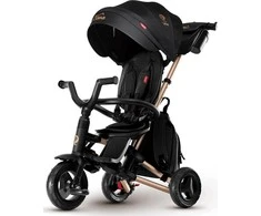 Triratukas Qplay Nova+ Rubber Golden, juodos ir aukso spalvos