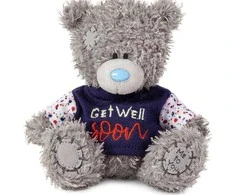 Qualatex Teddy Bear - Su gimtadieniu su 11 cm balionu